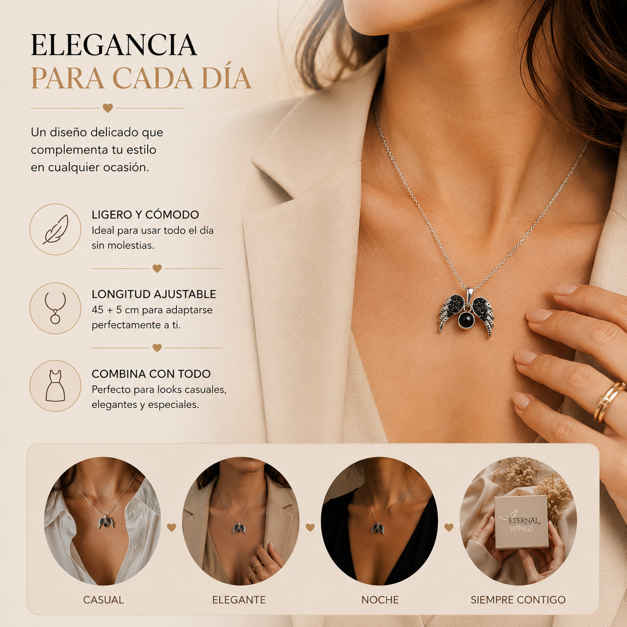 Collar con Foto Secreta Proyectable