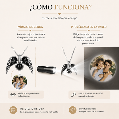 Collar con Foto Secreta Proyectable